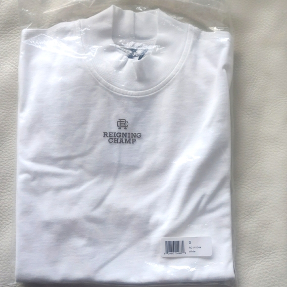 Reigning Champ High Neck T-Shirt Midweight Jersey - Picture 7 of 7